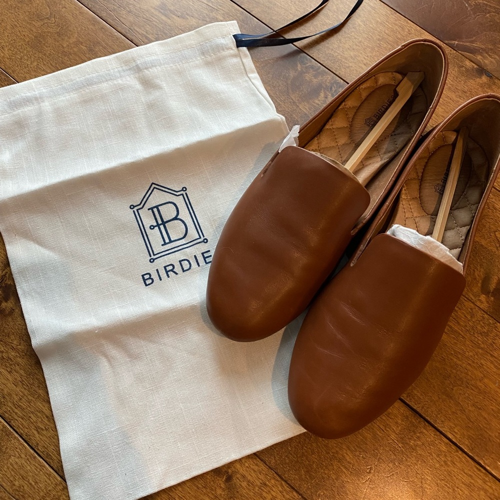 Birdies leather flats
